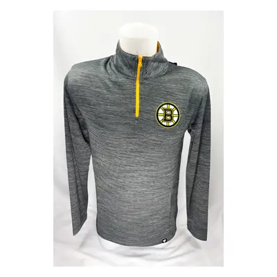 Boston Bruins pánská mikina Quarter Zip