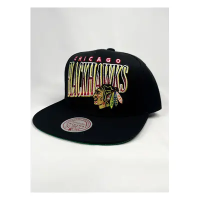 Chicago Blackhawks čepice flat kšiltovka Line Work Snapback