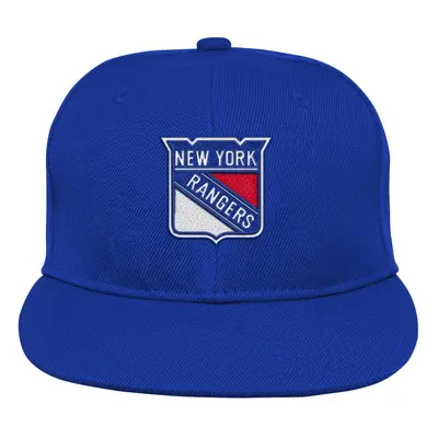 New York Rangers dětská čepice flat kšiltovka Logo Flatbrim Snapback