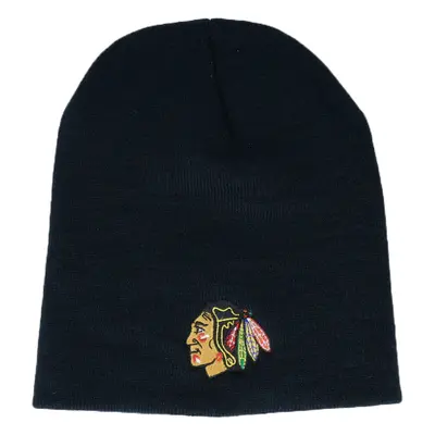 Chicago Blackhawks zimní čepice Cuffless Knit Black