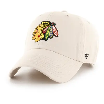 Chicago Blackhawks čepice baseballová kšiltovka 47 CLEAN UP Bone