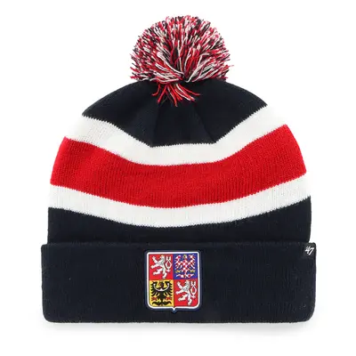 Hokejové reprezentace zimní čepice Czech Republic Breakaway 47 Cuff Knit Navy