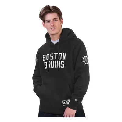 Boston Bruins pánská mikina s kapucí Hat-Trick Hoodie