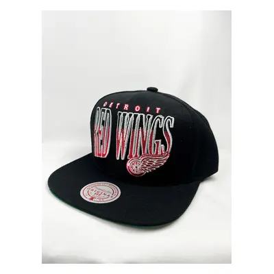 Detroit Red Wings čepice flat kšiltovka Line Work Snapback Vntg