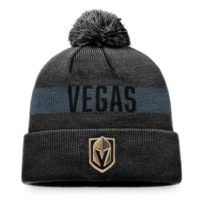 Vegas Golden Knights zimní čepice Fundamental Beanie Cuff with Pom