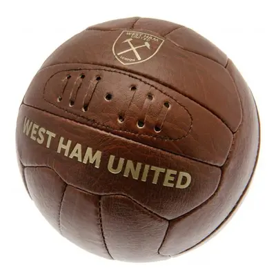 West Ham United fotbalový míč Faux Leather - size 5