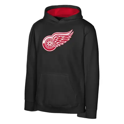 Detroit Red Wings dětská mikina s kapucí Prime Po Flc Hood- Home