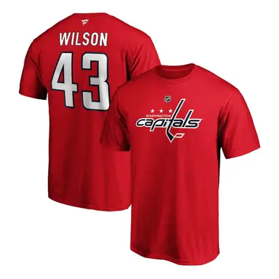 Washington Capitals pánské tričko Tom Wilson #43 Stack Logo Name & Number