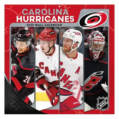 Carolina Hurricanes kalendář 2025 Wall Calendar