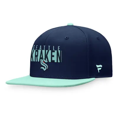 Seattle Kraken čepice flat kšiltovka Fundamental Color Blocked Snapback