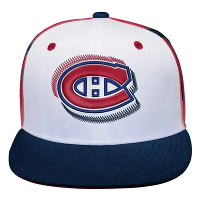 Montreal Canadiens dětská čepice flat kšiltovka Paint Splatter Fashion Snapback