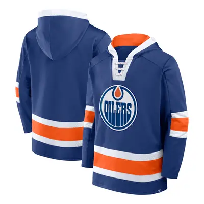 Edmonton Oilers pánská mikina Mens Laced Hockey