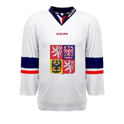 Hokejové reprezentace hokejový dres Czech Republic 2023/2024 CCM Fandres replica - white David 