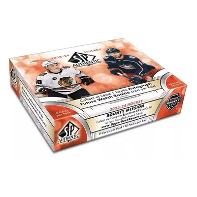 NHL boxy hokejové karty NHL 2023-24 Upper Deck SP Authentic Hobby Box