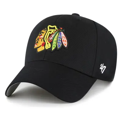 Chicago Blackhawks čepice baseballová kšiltovka Sure Shot Snapback 47 MVP Black