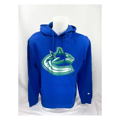 Vancouver Canucks pánská mikina s kapucí Chrome Graphic Hoodie Blue Chip