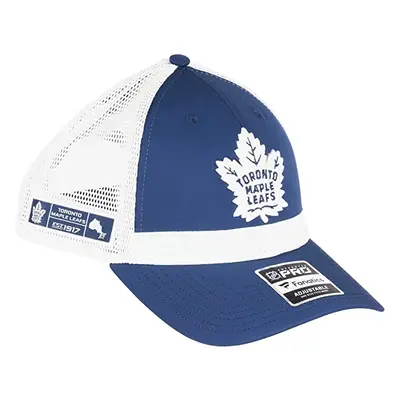 Toronto Maple Leafs čepice baseballová kšiltovka authentic pro draft structured trucker cap