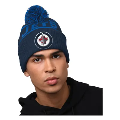 Winnipeg Jets zimní čepice Blizzard Pom Beanie