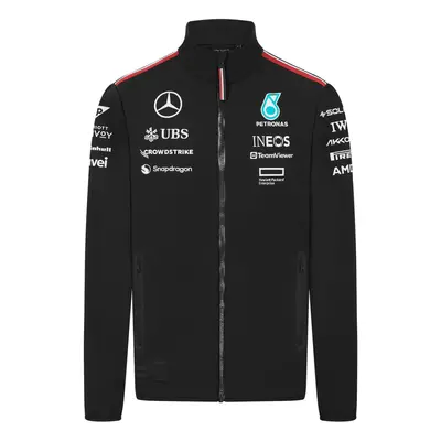 Mercedes AMG Petronas pánská bunda Driver softshell black F1 Team 2024