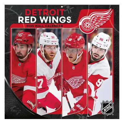 Detroit Red Wings kalendář 2025 Wall Calendar