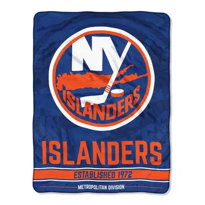 New York Islanders deka Plush Micro Throw Logo