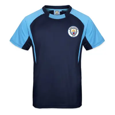 Manchester City dětský fotbalový dres Poly navy