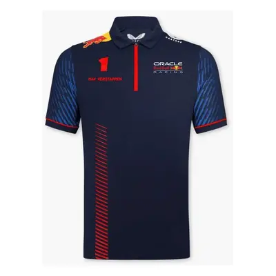 Red Bull Racing pánské polo tričko Max Verstappen official navy F1 Team 2023