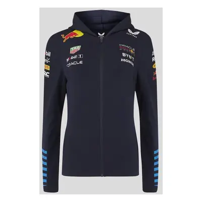 Red Bull Racing dámská mikina s kapucí official zip navy F1 Team 2024