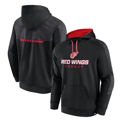 Detroit Red Wings pánská mikina s kapucí Poly Fleece POH black