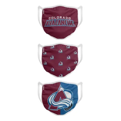 Colorado Avalanche roušky Foco set of 3 pieces EU