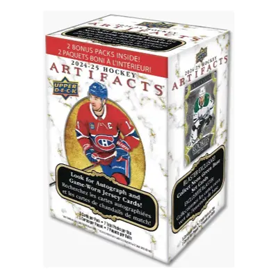 NHL boxy hokejové karty NHL 2024-25 Upper Deck Artifacts Blaster Box