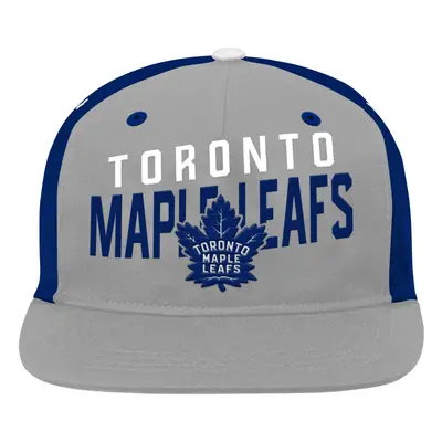 Toronto Maple Leafs dětská čepice flat kšiltovka Life Style Old School Flatbrim