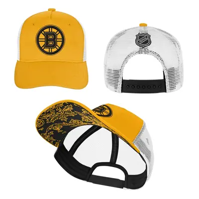 Boston Bruins dětská čepice baseballová kšiltovka Lifestyle Snapback Trucker