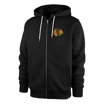 Chicago Blackhawks pánská mikina s kapucí back check 47 morris full zip hood