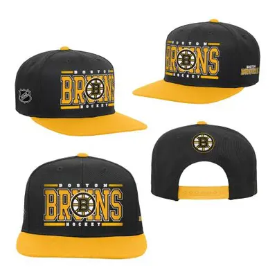 Boston Bruins dětská čepice flat kšiltovka Retro Deadstock Snapback