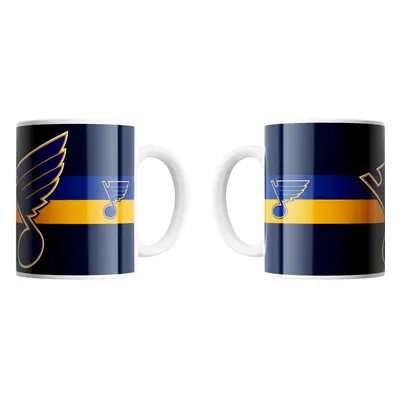 St. Louis Blues hrníček TRIPLE LOGO (450ml)