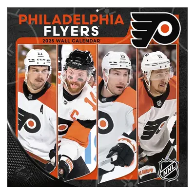 Philadelphia Flyers kalendář 2025 Wall Calendar