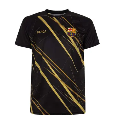 FC Barcelona dětský fotbalový dres Lined black