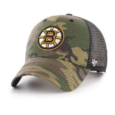 Boston Bruins čepice baseballová kšiltovka 47 Camo Branson MVP