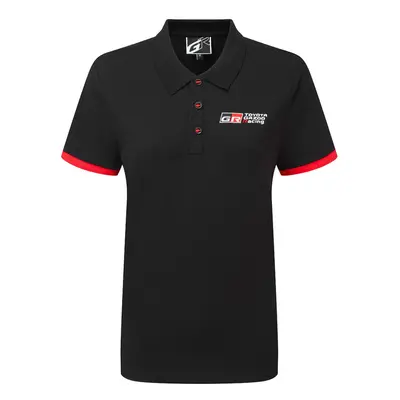 Toyota Gazoo Racing dámské polo tričko GR Logo black 2024