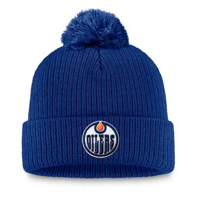 Edmonton Oilers zimní čepice A/CAP Beanie Cuff Pom