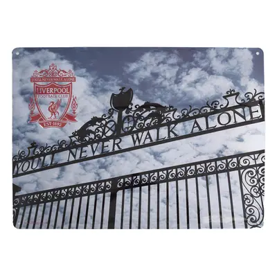 FC Liverpool cedule na zeď Shankly Gates Large