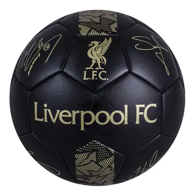 FC Liverpool fotbalový míč Signature Gold PH - size 5