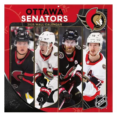 Ottawa Senators kalendář 2025 Wall Calendar