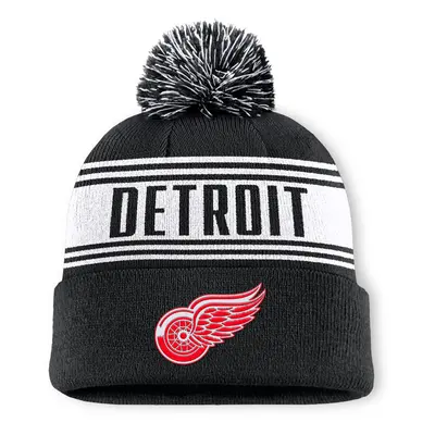 Detroit Red Wings zimní čepice A/CAP Beanie Cuff W/Pom