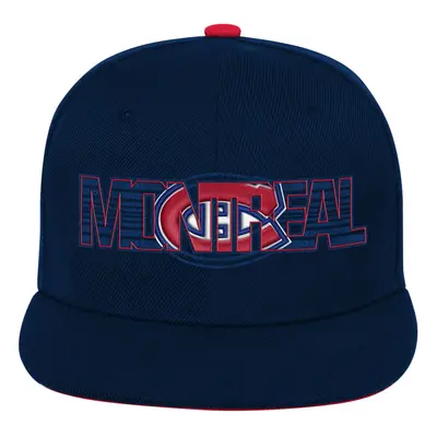 Montreal Canadiens dětská čepice flat kšiltovka Life Style Graphic Snapback