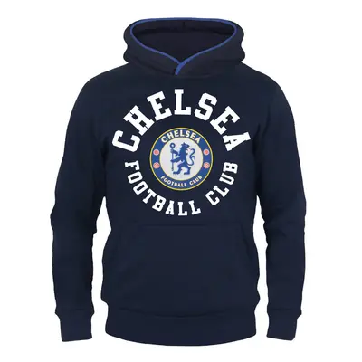 FC Chelsea dětská mikina s kapucí Hoody navy