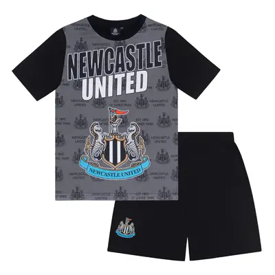 Newcastle United dětské pyžamo Text black