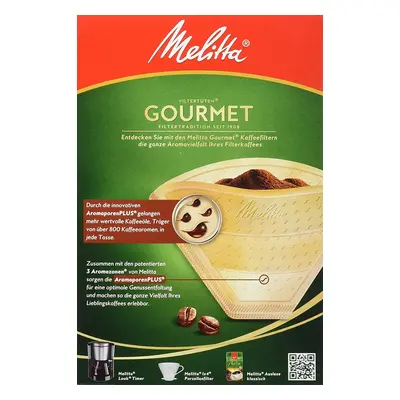 Melitta Gourmet sada filtračních sáčků 1x4 - 80ks (originální hnědá)