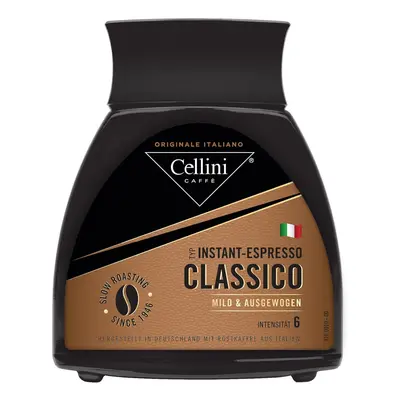 Instantní káva Cellini Espresso Classico 100g - Velice kvalitní Italská instatní káva (80 % Arab